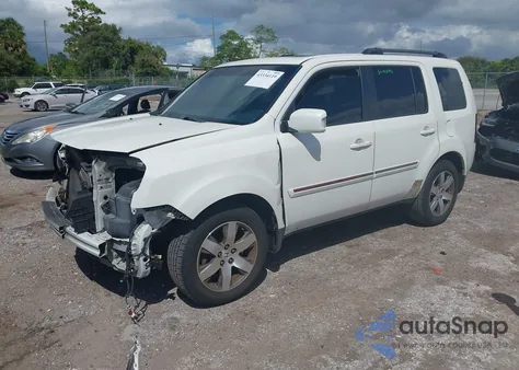 2014 Honda Pilot Touring из США, поврежденный, VIN 5FNYF3H92EB025562